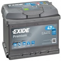 Аккумулятор 47 Exide Premium 6СТ-47 R+ (EA472)