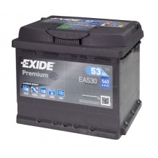 Аккумулятор 53 Exide Premium 6СТ-53 R+ (EA530)